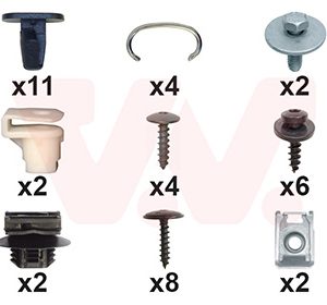 Set montaj bara protectie VAN WEZEL 3729794