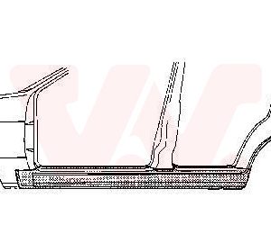 Placa de prag VAN WEZEL 3730104 – OPEL | AutoRival