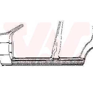 Placa de prag VAN WEZEL 3734102 – OPEL | AutoRival