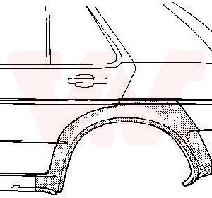 Panou lateral VAN WEZEL 3734147