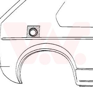 Panou lateral VAN WEZEL 3734191
