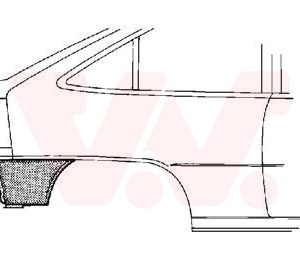 Panou lateral VAN WEZEL 3736134
