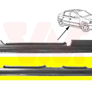 Placa de prag VAN WEZEL 3742103