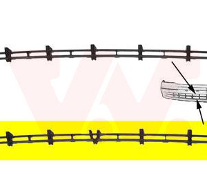 Grila ventilatie bara protectie VAN WEZEL 3742599