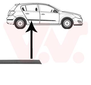 Elemente decorative / protectie portiera VAN WEZEL 3745406