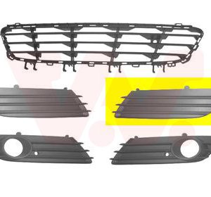 Grila ventilatie bara protectie VAN WEZEL 3745591