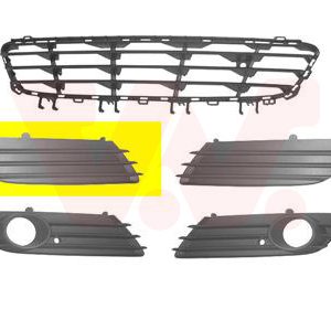 Grila ventilatie bara protectie VAN WEZEL 3745592