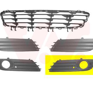 Grila ventilatie bara protectie VAN WEZEL 3745593