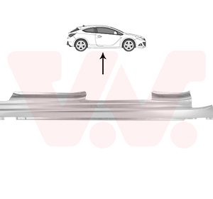 Placa de prag VAN WEZEL 3749103