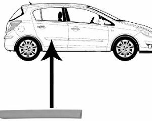 Elemente decorative / protectie portiera VAN WEZEL 3750406