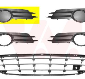 Grila ventilatie bara protectie VAN WEZEL 3750592