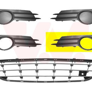 Grila ventilatie bara protectie VAN WEZEL 3750593