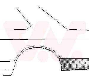 Panou lateral VAN WEZEL 3755.33