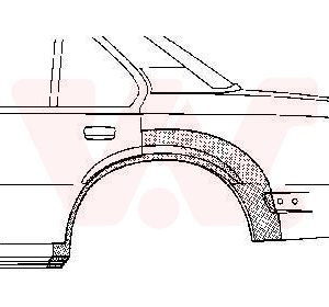 Panou lateral VAN WEZEL 3760147