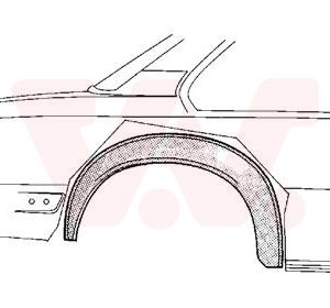 Aripa interioara VAN WEZEL 3766346