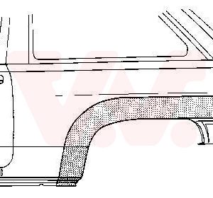 Panou lateral VAN WEZEL 3770145
