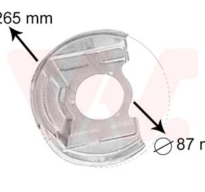 Protectie stropire disc frana VAN WEZEL 3770371 – OPEL | AutoRival