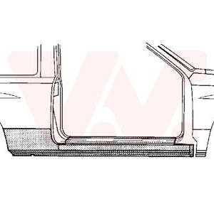 Placa de prag VAN WEZEL 3776102 – OPEL | AutoRival
