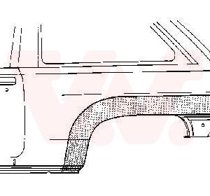 Panou lateral VAN WEZEL 3776146