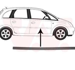 Elemente decorative / protectie portiera VAN WEZEL 3781404 – OPEL | AutoRival