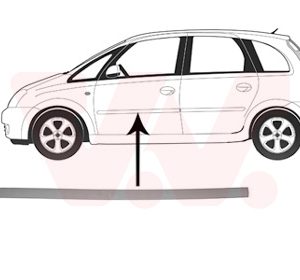 Elemente decorative / protectie portiera VAN WEZEL 3781423 – OPEL | AutoRival