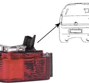Lumina de ceata spate VAN WEZEL 3781927
