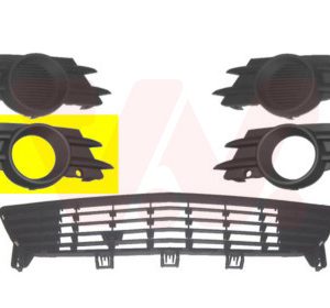 Grila ventilatie bara protectie VAN WEZEL 3782594