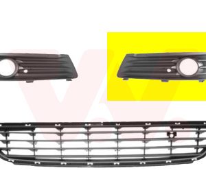 Grila ventilatie bara protectie VAN WEZEL 3792593
