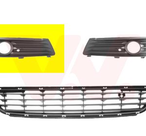 Grila ventilatie bara protectie VAN WEZEL 3792594