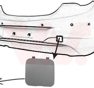Capac carlig remorcare VAN WEZEL 3804557