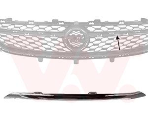 Banda de protectie grila radiator VAN WEZEL 3805511