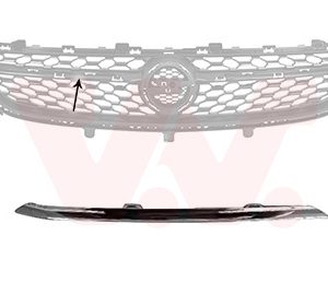 Banda de protectie grila radiator VAN WEZEL 3805512