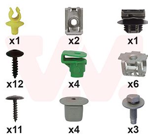 Set montaj bara protectie VAN WEZEL 3805794