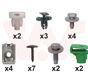 Set montaj aripa laterala VAN WEZEL 3805796