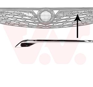 Banda de protectie grila radiator VAN WEZEL 3812511