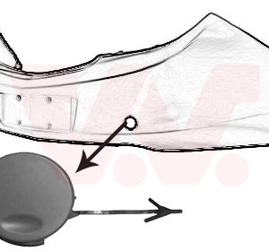 Capac carlig remorcare VAN WEZEL 3850557