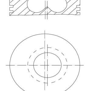 Piston MAHLE ORIGINAL 009 50 01