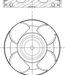 Piston MAHLE ORIGINAL 011 PI 00108 001