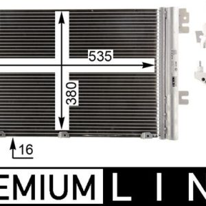 Condensator climatizare MAHLE ORIGINAL AC 377 000P