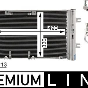 Condensator climatizare MAHLE ORIGINAL AC 400 000P