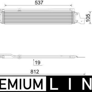 Radiator racire ulei cutie de viteze automata MAHLE ORIGINAL CLC 288 000P