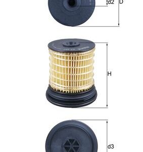 Filtru combustibil MAHLE ORIGINAL KX 397