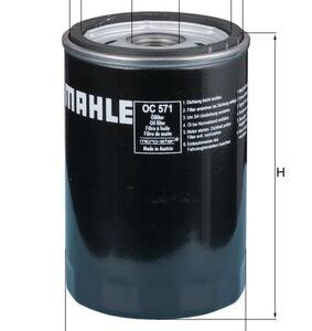 Filtru ulei MAHLE ORIGINAL OC 571