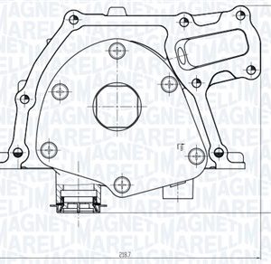 Pompa ulei MAGNETI MARELLI 351516000017