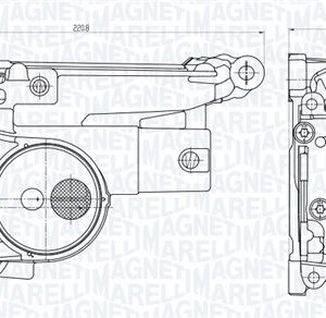 Pompa ulei MAGNETI MARELLI 351516000049