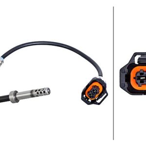 Senzor temperatura gaze evacuare HELLA 6PT 010 376-421