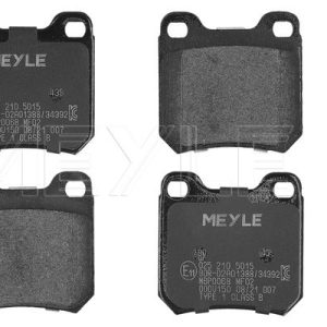 Set placute frana MEYLE 025 210 5015