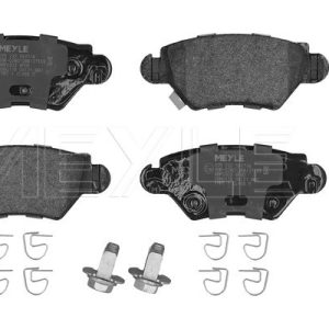 Set placute frana MEYLE 025 232 5817/W