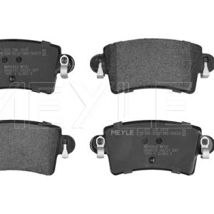 Set placute frana MEYLE 025 236 6916