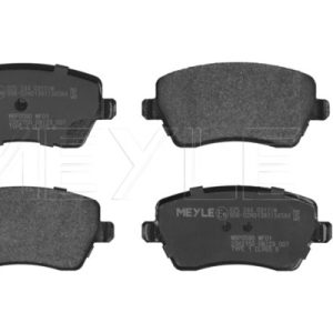 Set placute frana MEYLE 025 244 0317/W